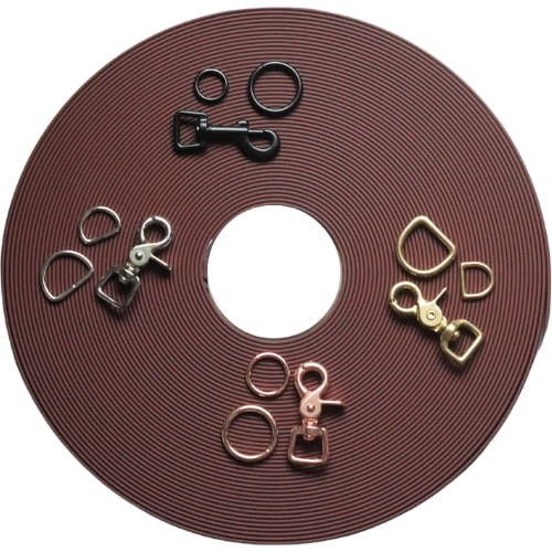 Brązowa linka BioThane